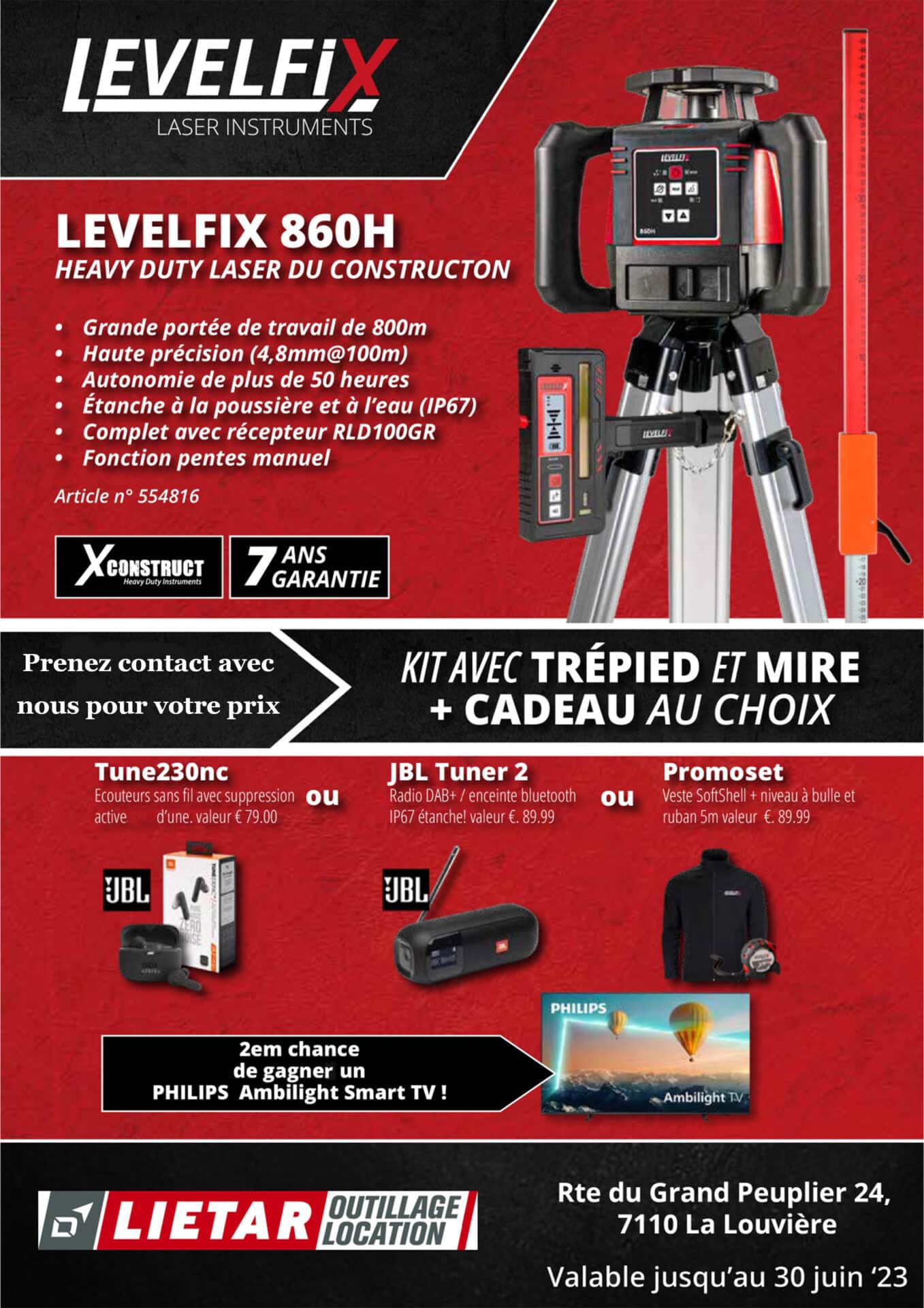 Promotion laser Levelfix 860H